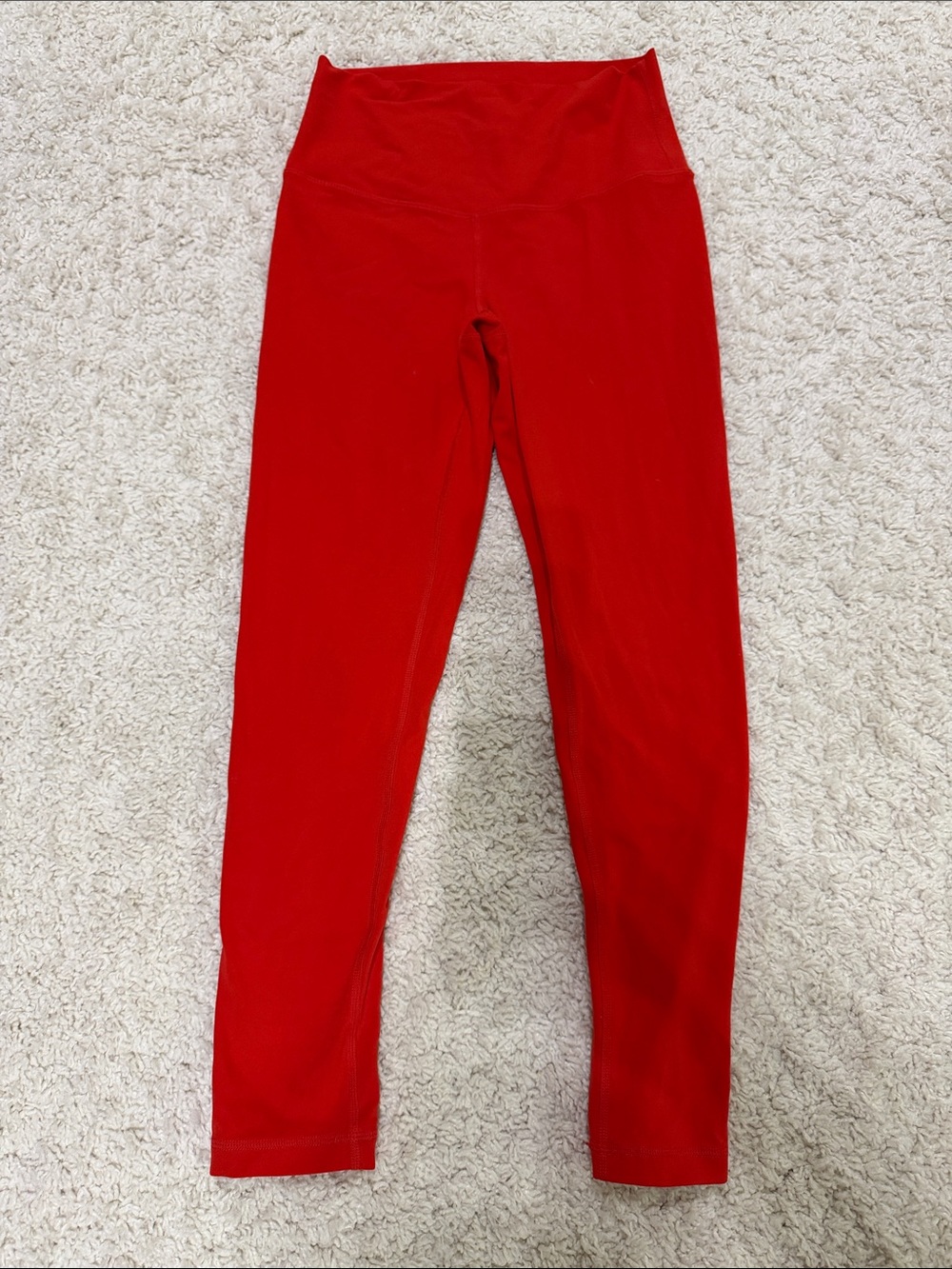Zella Bright Red High-Waist Leggings